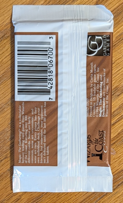 MTG - Revised Booster Pack - Magic the Gathering, Factory Sealed 1994 - Image 2