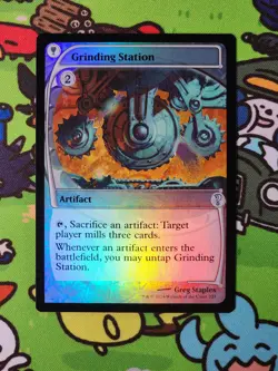 Grinding Station Foil Future Sight Mystery Booster 2 Magic MTG MB2 - Image 1