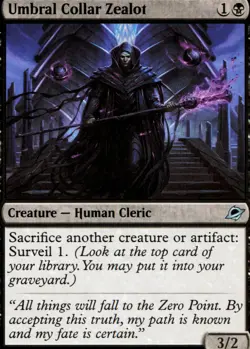 Umbral Collar Zealot 123 Uncommon Edge of Eternities NM Magic: The Gathering - Image 1