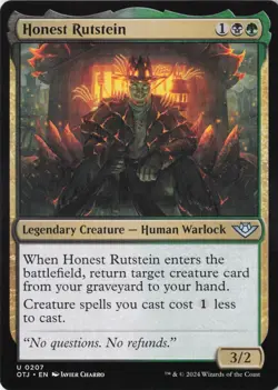 Honest Rutstein Outlaws of Thunder Junction Regular NM #207 MTG OTJ - Image 1