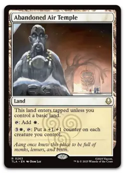 Abandoned Air Temple #263 (NM) TLA Magic MTG - Image 1