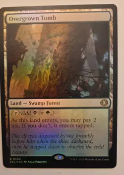 Overgrown Tomb Lorwyn Eclipsed Foil - Image 1