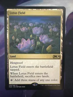 MTG Lotus Field Core Set 2020 Regular (Lightly Played) - M20 249 - Image 1