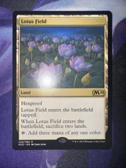 MTG Lotus Field Core Set 2020 Regular (Lightly Played) - M20 249 - Image 2