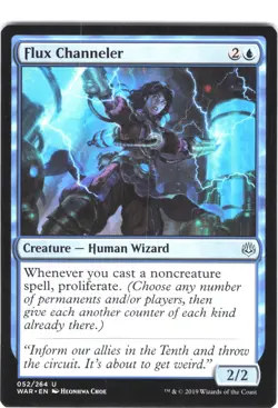 Flux Channeler #52 War of the Sparks Regular Uncommon - Image 1