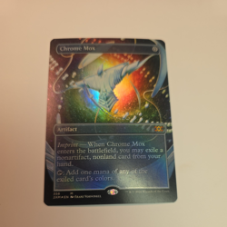 Chrome Mox Borderless Foil 2XM Double Masters 358/332 MTG NM FOIL - Image 1