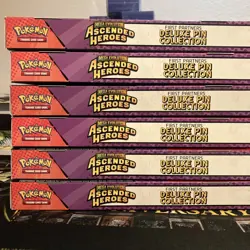 Pokemon Ascended Heroes First Partners Deluxe Pin Collection Kit Promo(6) - Image 1