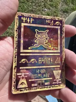 Pokemon Ancient Mew Holo Movie Promotional Card 2000 Rare Collectible - Image 1