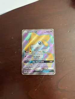 Pokemon Jirachi GX Full Art TCG Unified Minds Promo Card 79a/236 Holo - Image 1