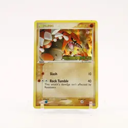 Groudon - 5/106 Emerlad Reverse Holo Rare Pokemon - DMG - Image 1