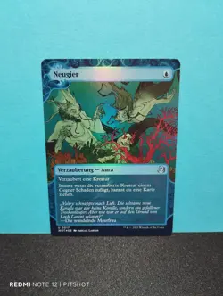 FOIL Neugier / Curiosity - MTG Magic - Image 1