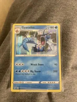 Pokemon TCG Gyarados Rebel Clash 040/192 Holo Holo Rare - Image 1