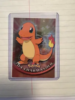 Pokemon Card - Charmander #04 - Topps Chrome - Image 1