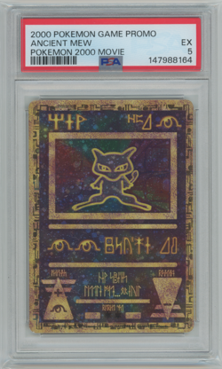 2000 POKEMON GAME MOVIE POKEMON 2000 MOVIE ANCIENT MEW PSA 5 - Image 1