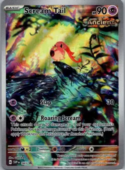 Scream Tail 065 Promo Scarlet & Violet Pokemon Near Mint - Image 1
