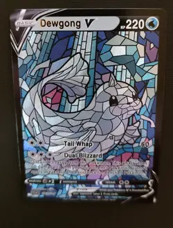 Pokemon Dewgong V 87/S-P Stained Glass Card - Image 1