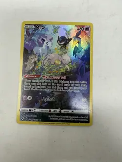 Pokemon TCG Mew GG10/GG70 Crown Zenith Holo Rare Psychic Near Mint Galarian - Image 1