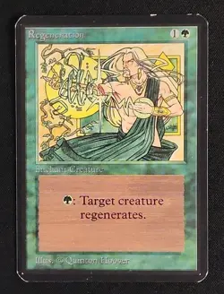 Regeneration - Alpha - Co - Ex+ 1993 MTG Magic Vintage Old School - Image 1