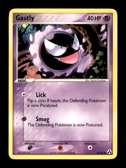 GASTLY 52/92 C LEGEND MAKER POKEMON NM/M - Image 1
