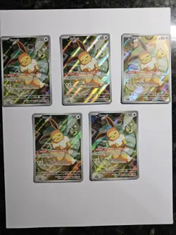 Eevee SVP 173 - Prismatic Evolutions ETB Promo -Pokemon TCG (LOT of 5) - Image 1