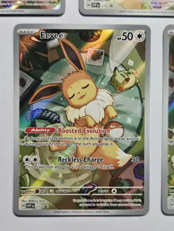 Eevee SVP 173 - Prismatic Evolutions ETB Promo -Pokemon TCG (LOT of 5) - Image 4