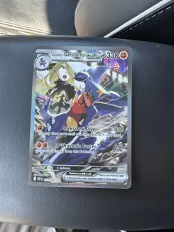 Pokemon Cynthia's Garchomp Ex 232/182 NM Destined Rivals Special Illustration - Image 1