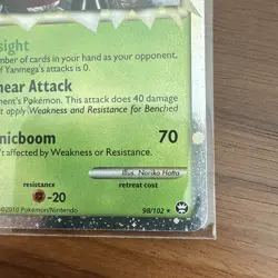 Pokemon TCG Yanmega Prime HS-Triumphant 98/102 Holo Holo Rare Prime Rare NM - Image 4