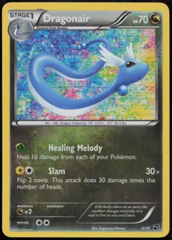 Dragonair 4/20 LP Dragon Vault Rare Holo Pokemon - Image 1