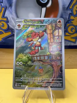 Pokemon TCG: Simisear #100/086 Sv: White Flare - Illustration Rare - Image 1