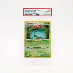 Venusaur - 20/132 PSA 8 Secret Wonders Holo Rare Pokemon - NM/MINT - Image 1