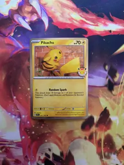 Pikachu Pokemon Day 2026 051/162 30th Anniversary Stamped Promo Holo Pokemon TCG - Image 1