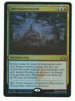FOIL Jahrtausendsturm / Thousand-Year Storm - GUILDS RAVNICA - deutsch (nm) - Image 1