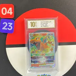 Pokemon TCG S-Chinese Sword & Shield CS5aC 005/127 RRR Charizard VSTAR Grade10 - Image 1