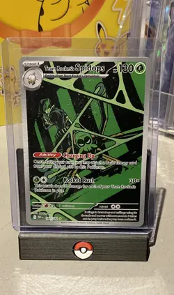 Pokemon TCG: Team Rocket's Spidops Illustration Rare 187/182 - Destined Rivals - Image 1