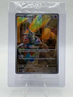 Pokemon TCG Sealed Mimikyu SV Promo 075 Exclusive Holo 2024 Basic 70 HP - Image 1