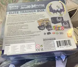 Pokemon TCG Sun And Moon Base Set Elite Trainer Box ETB Lunala Version Sealed - Image 2