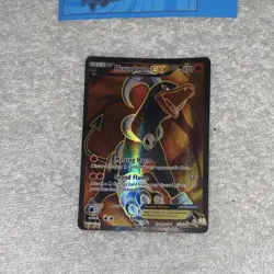 Pokemon Houndoom EX Full Art Ultra Rare Holo Breakthrough 153/162 170 HP - Image 1