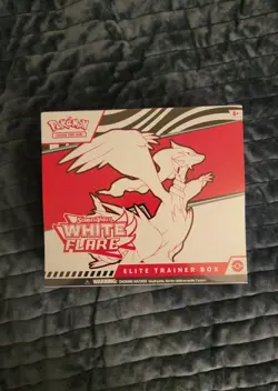 Pokemon TCG Scarlet & Violet White Flare ETB Elite Trainer Box Factory Sealed - Image 1