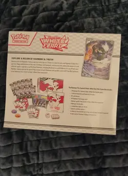Pokemon TCG Scarlet & Violet White Flare ETB Elite Trainer Box Factory Sealed - Image 3