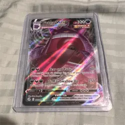 Pokemon Gengar VMAX 157/264 Fusion Strike Ultra Rare Single Strike Holo 320 HP - Image 1