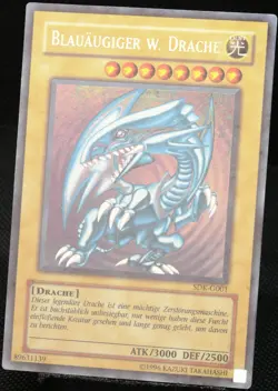 Yu-Gi-Oh! Blauaugiger W. Drache SDK-G001 Ultra Rare [G-EX] Starter Deck| DE 2002 - Image 3