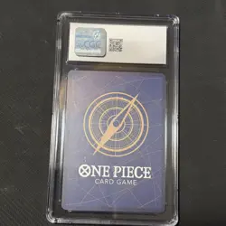 2025 ONE PIECE A FIST OF DIVINE SPEED SECRET RARE #OP11-119 KOBY CGC 10 GEM MINT - Image 2
