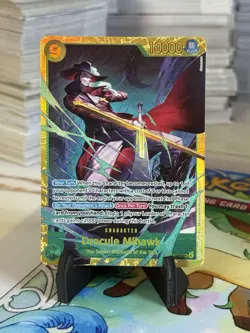 Dracula Mihawk OP14-119 SR One Piece Azure Sea's Seven Mint - Image 1