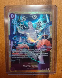 2026 One Piece Adventure On Kami's Island OP15-078 Mamaragan Super Rare Event NM - Image 1