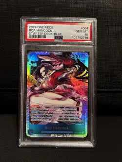 2024 Bandai One Piece Boa Hancock ST17-004 SR PSA 10 - Image 1