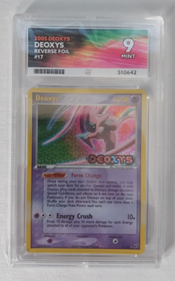 Pokemon TCG Deoxys 17/107 Reverse Holo EX Deoxys 2005 Ace 9 - Image 1