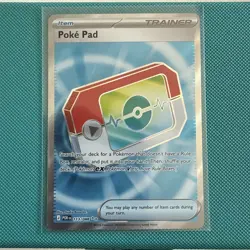 Poke Pad Full Art 113/088 Pokemon TCG Perfect Order NM English pack to loader - Image 3