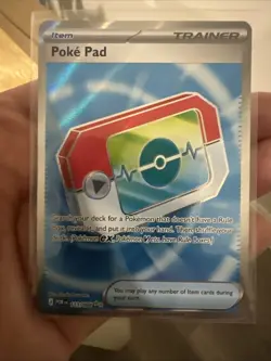 Poke Pad 113/088 Full Art Trainer Pokemon TCG Card Perfect Order - Pack Fresh - Image 1