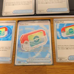 Poke Pad Full Art - 113/088 - Pokemon TCG Perfect Order - NM + 4 poke pad 081 - Image 2
