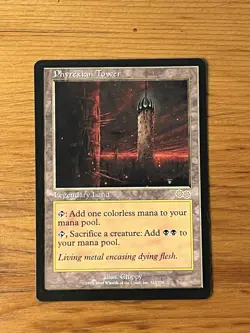 MTG - Magic the Gathering - Phyrexian Tower - Urza’s Saga - Land - Near Mint NM - Image 1